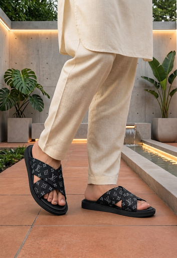 LV Men's Premium X Style Slippers